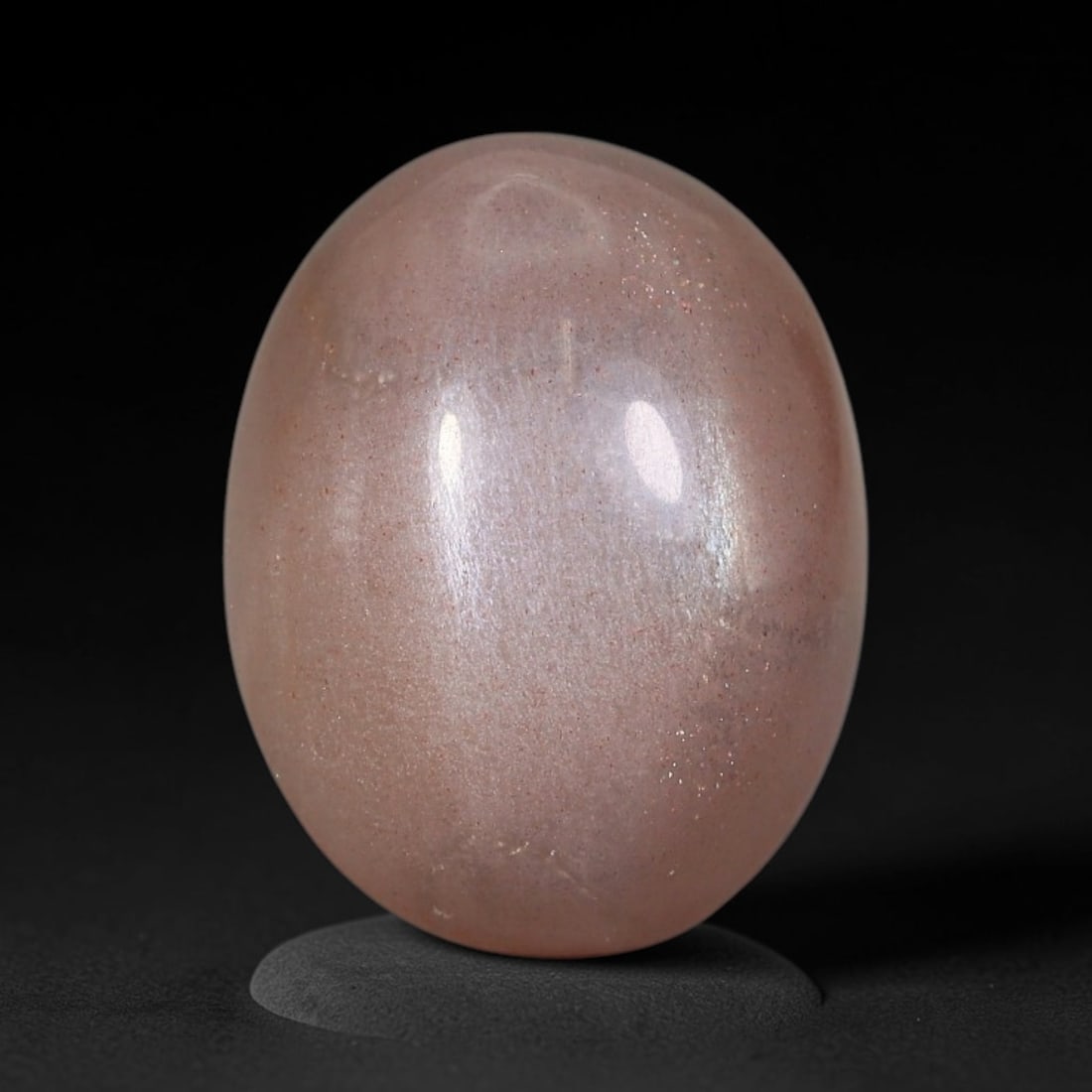 11.43 Carats Natural Ceylon Peach Moonstone Loose Gemstone, 48WJ (1 of 1)