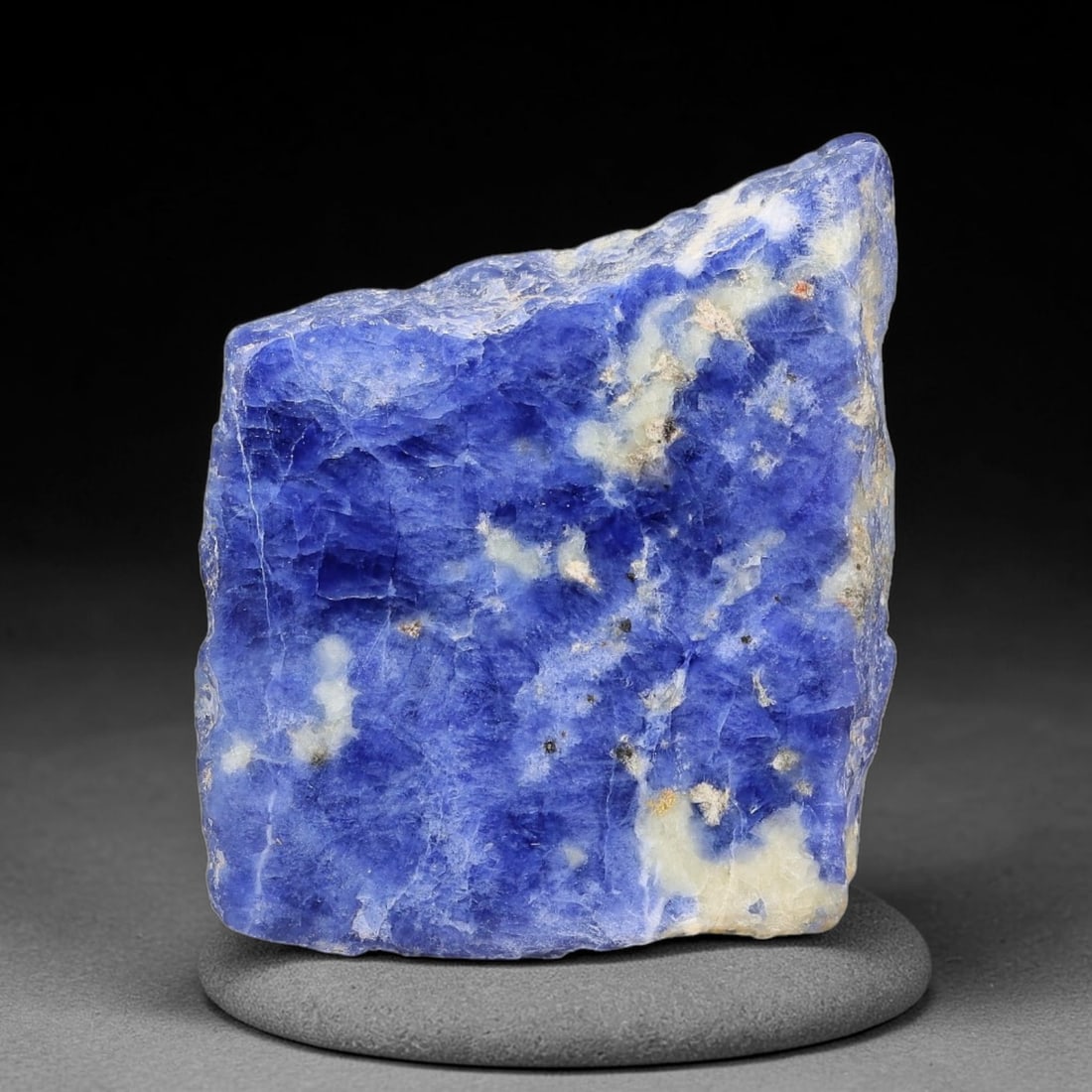 103 Carats Natural White Matrix Blue Sodalite Sliced Rough Stone, 70YR (1 of 1)