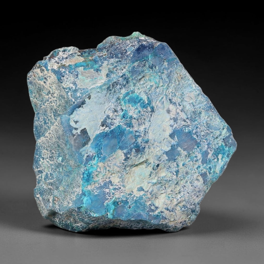 99ct Natural Peruvian Chrysocolla Polished Slab Rough, 47WV (1 of 1)