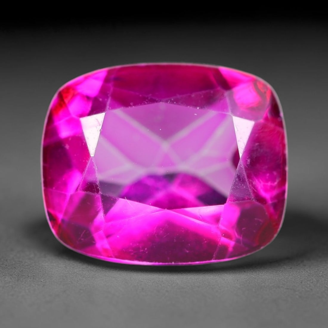 4.04 Carats Natural Brazilian Pink Topaz Octagon Faceted Loose Gemstone, 81WY: This specimen is composed of natural topaz sourced from Brazilian mineral deposits, processed via professional faceted lapidary techniques with consistent glossy polishing applied to the entire crysta