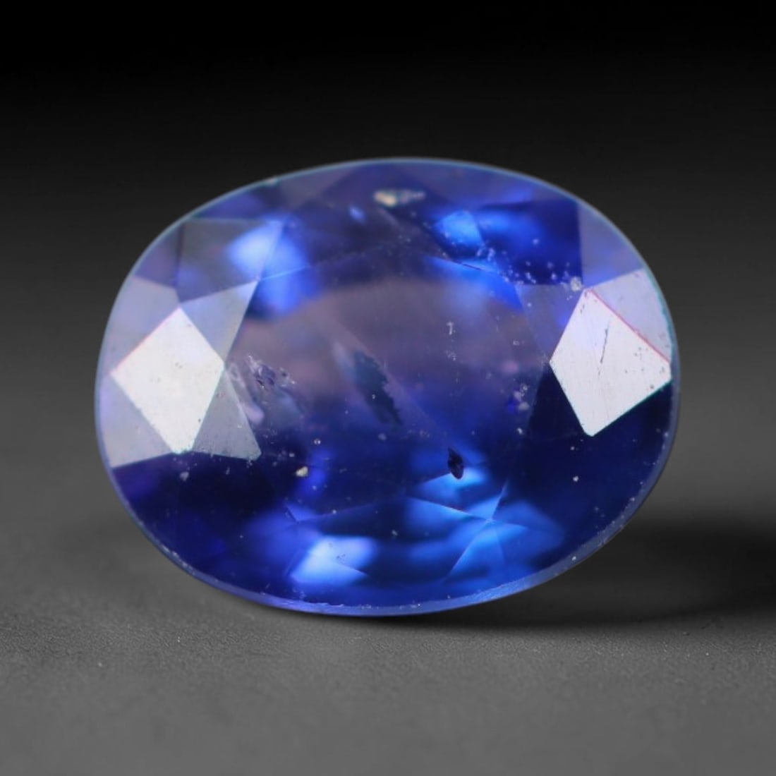0.52 Carats Natural Medium Royal Blue Sapphire Loose Faceted Gemstone, 28XM (1 of 1)