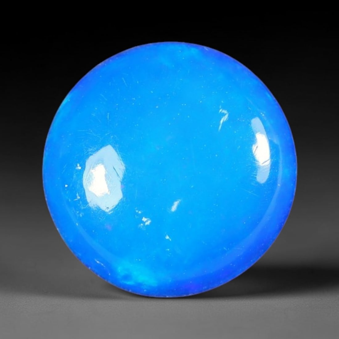 3.00ct Natural Ethiopian Welo Blue Fire Opal Loose Gemstone, 62XX (1 of 1)
