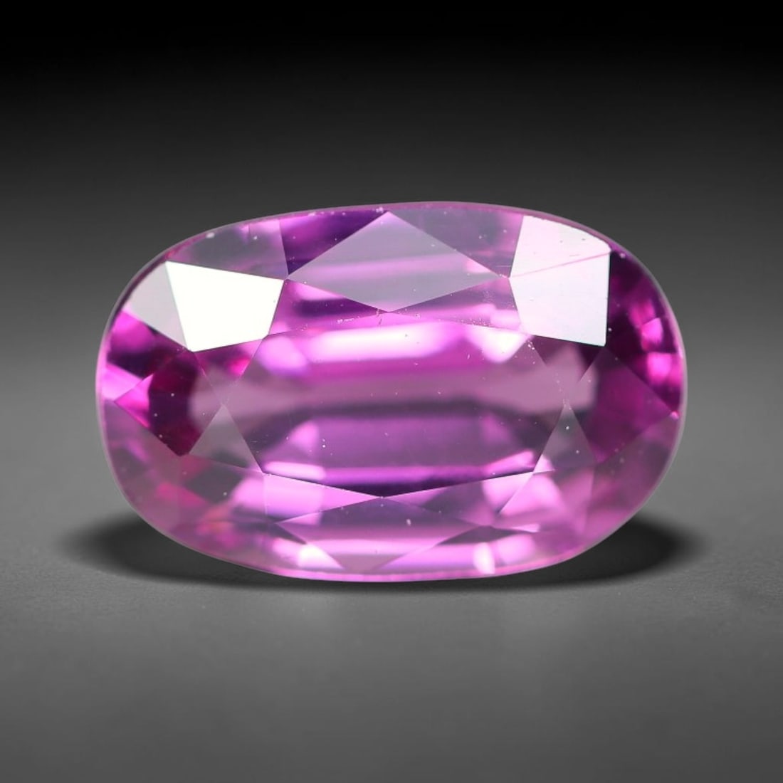 2.15 Carats Natural Pinkish Purple Rhodolite Garnet Faceted Loose Gemstone, 72WY: This garnet material forms within natural geological formations and undergoes precise faceting and high-gloss polishing via professional lapidary techniques. Minor internal pinpoint inclusions and fai