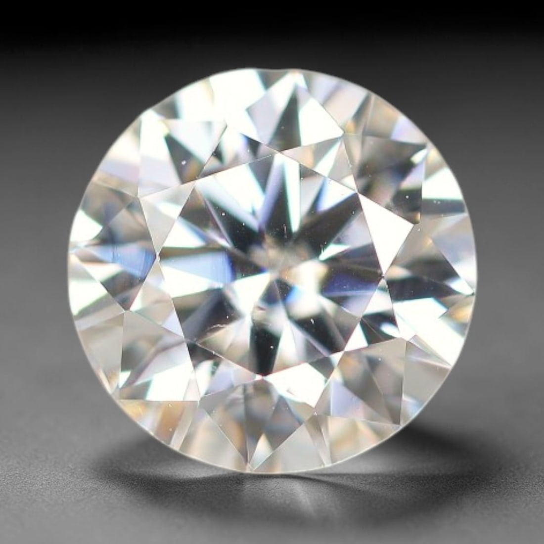 1.15 Carats Clear Moissanite Loose Gemstone, 47WP: This moissanite features dimensions of 6.8x4.2mm, a lab-created silicon carbide gemstone prized for its exceptional refractive index that generates brilliant light dispersion and consistent sparkle in