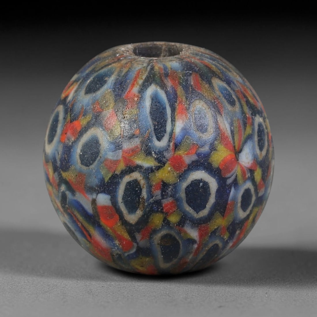 Antique Borneo Glass Trade Bead - 20mm Vintage Handcrafted Bead, 5XD: Antique Borneo glass beads hold deep cultural and historical significance within Southeast Asian maritime trade networks. For centuries, these glass spheres circulated as vital currency, ceremonial ta