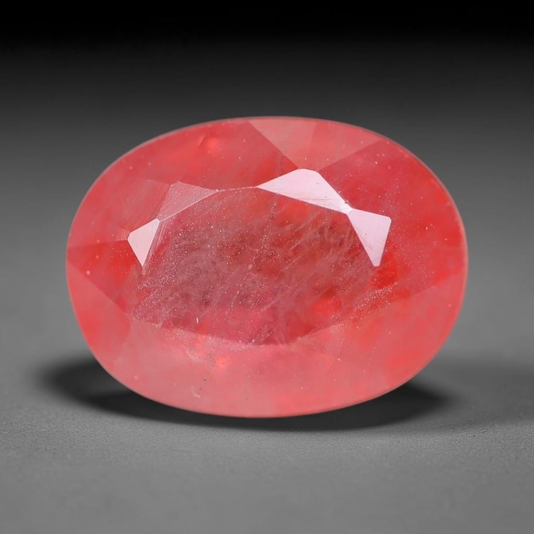 Certified 1.83 Carats Orange Natural Ceylon Sapphire Single Oval Faceted Cut Gemstone, LZ848: This single oval faceted natural sapphire features rich solid orange color with even saturation across its 8.07 mm X 5.99 mm X 3.79 mm dimensions, balanced oval faceting maximizes light return to deli