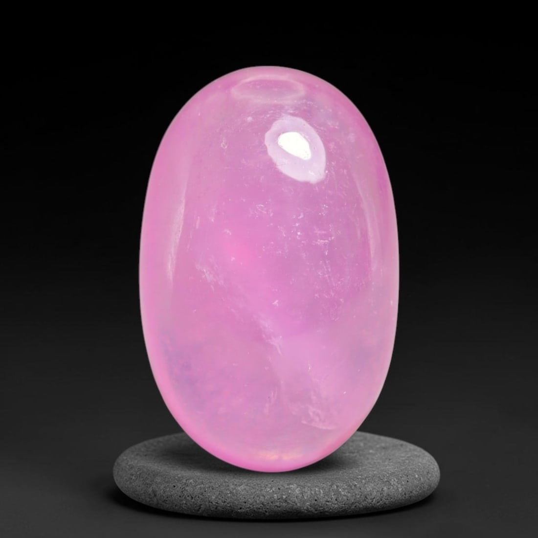 14.89 Carats Natural Mozambique Ruby Cabochon Loose Gemstone, 20XX: This ruby originates from Mozambique natural mineral deposits and receives professional cabochon grinding and polishing treatment to form a smooth glossy exterior surface. Tiny mineral particles and n