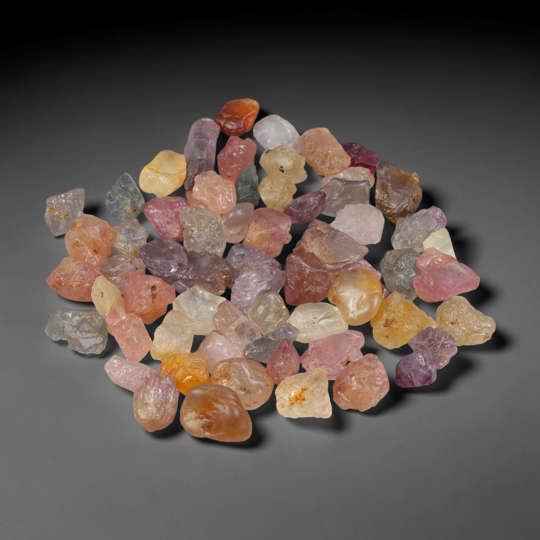 101.52ct Natural Multi-Colour Spinel Rough Parcel Loose Gemstone, 76YS (1 of 1)
