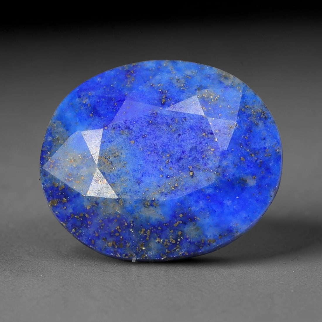 6.58 Carats Natural Deep Blue Lapis Lazuli Loose Gemstone, 6ZQ: This genuine natural lapis lazuli displays rich saturated royal blue coloration mixed with pale mineral veining formed through natural geological mineral formation. Fine native mineral flecks and subt