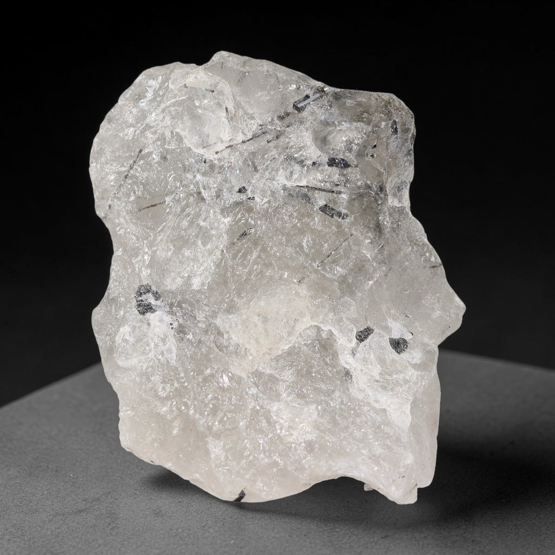 142 Carats Natural Black Rutilated Quartz Raw Rough Crystal Chunk, 37YS (1 of 1)