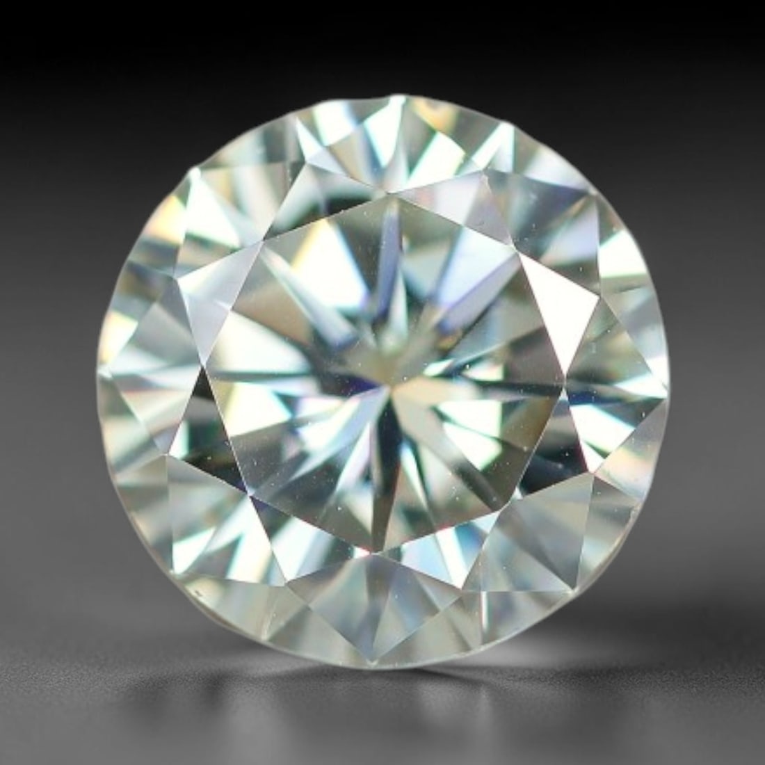 0.94 Carats Clear Moissanite Loose Gemstone, 42WP: This moissanite features dimensions of 6.5x3.9mm, a lab-created silicon carbide gemstone prized for its exceptional refractive index that generates brilliant light dispersion and consistent sparkle in