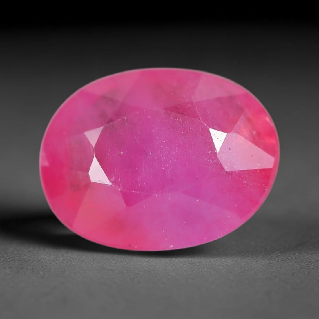 Certified 1.48 Carats Pinkish Red Natural Ruby Single Oval Faceted Cut Gemstone, LZ850: This single oval faceted natural ruby displays vivid soft pinkish red saturation across its 7.95 mm X 6.11 mm X 3.03 mm dimensions, precisely proportioned oval facets deliver bright, uniform fire idea
