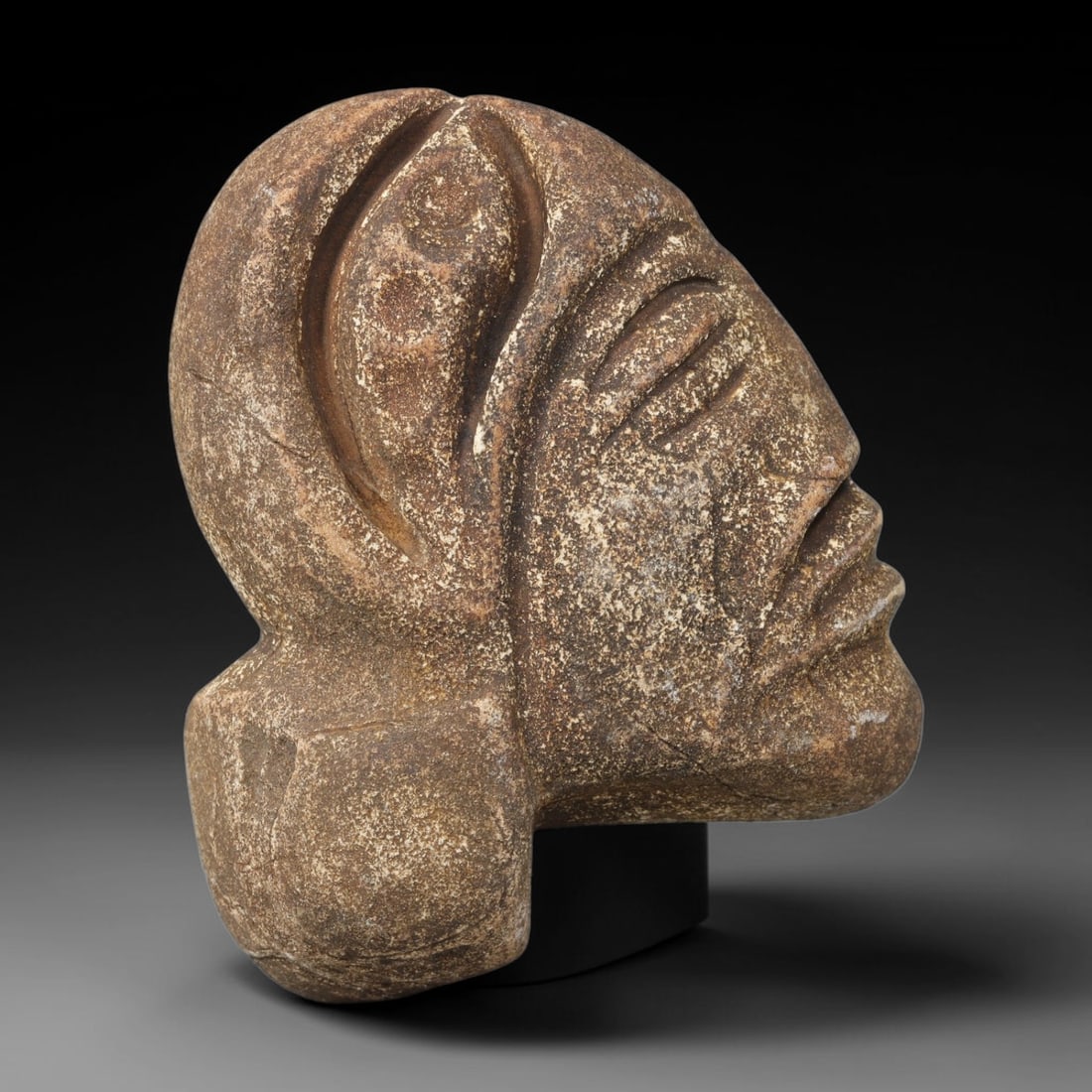 Ancient Medieval Near Eastern Tribal Stone Effigy, 84WT (1 of 1)