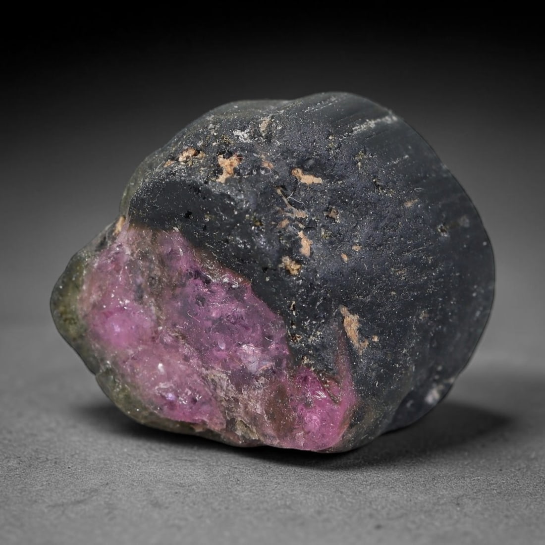 34 Carats Natural Pink Green Tourmaline Rough Specimen, 6YS (1 of 1)