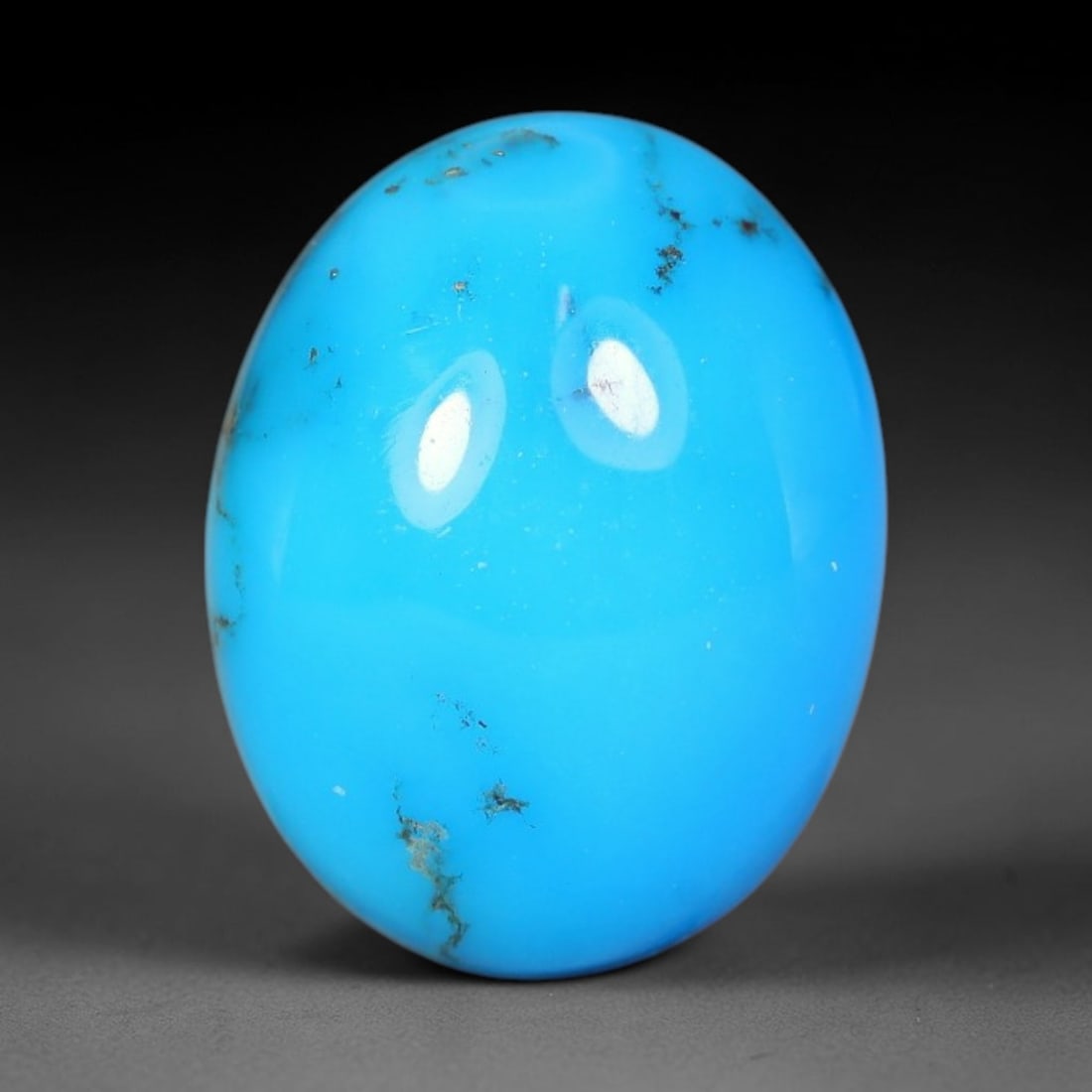 2.21ct Natural Sleeping Beauty Turquoise Oval Cabochon, 89WW (1 of 1)