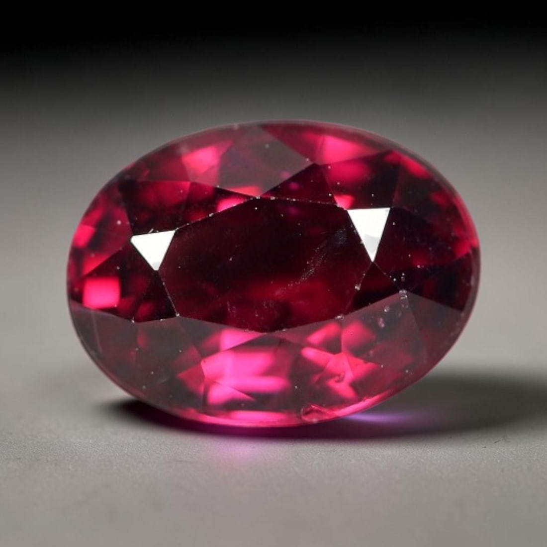 1.73 Carats Natural Pinkish Purple Rhodolite Garnet Oval Faceted Loose Gemstone, 69TS (1 of 1)