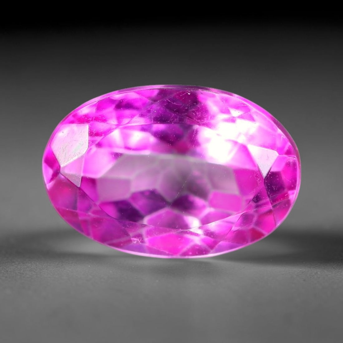4.64 Carats Natural Brazilian Pink Topaz Oval Faceted Loose Gemstone, 100TH (1 of 1)