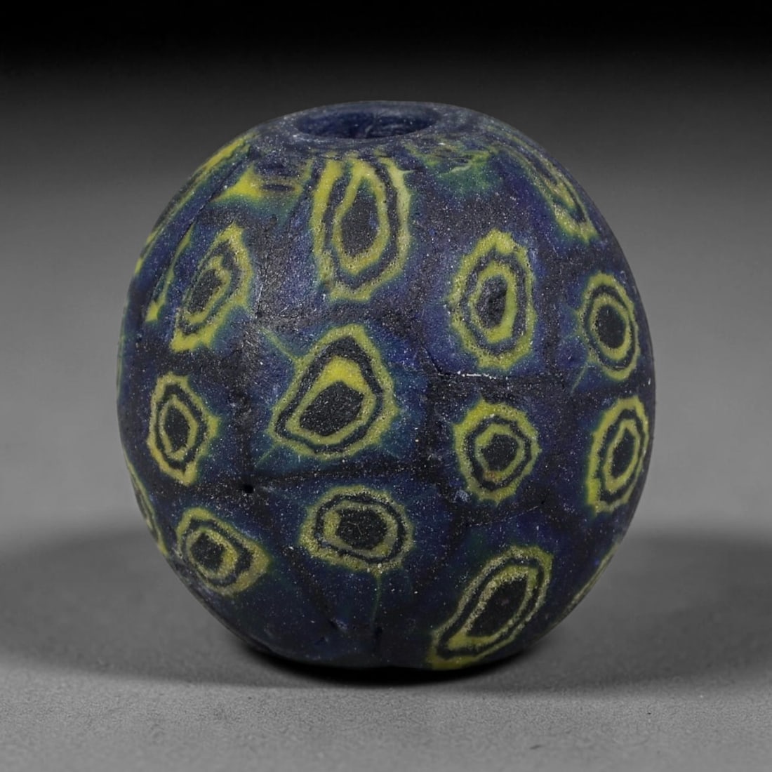 Antique Borneo Glass Trade Bead - 19mm Vintage Handcrafted Bead, 7XD: Antique Borneo glass beads hold deep cultural and historical significance within Southeast Asian maritime trade networks. For centuries, these glass spheres circulated as vital currency, ceremonial ta
