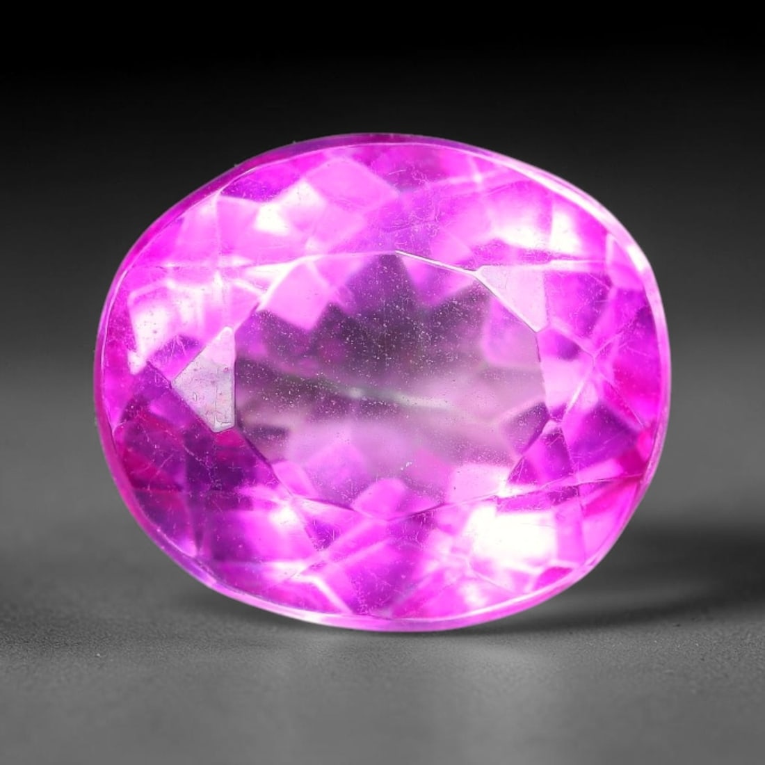 4.93 Carats Natural Brazilian Pink Topaz Oval Faceted Loose Gemstone, 10TM (1 of 1)