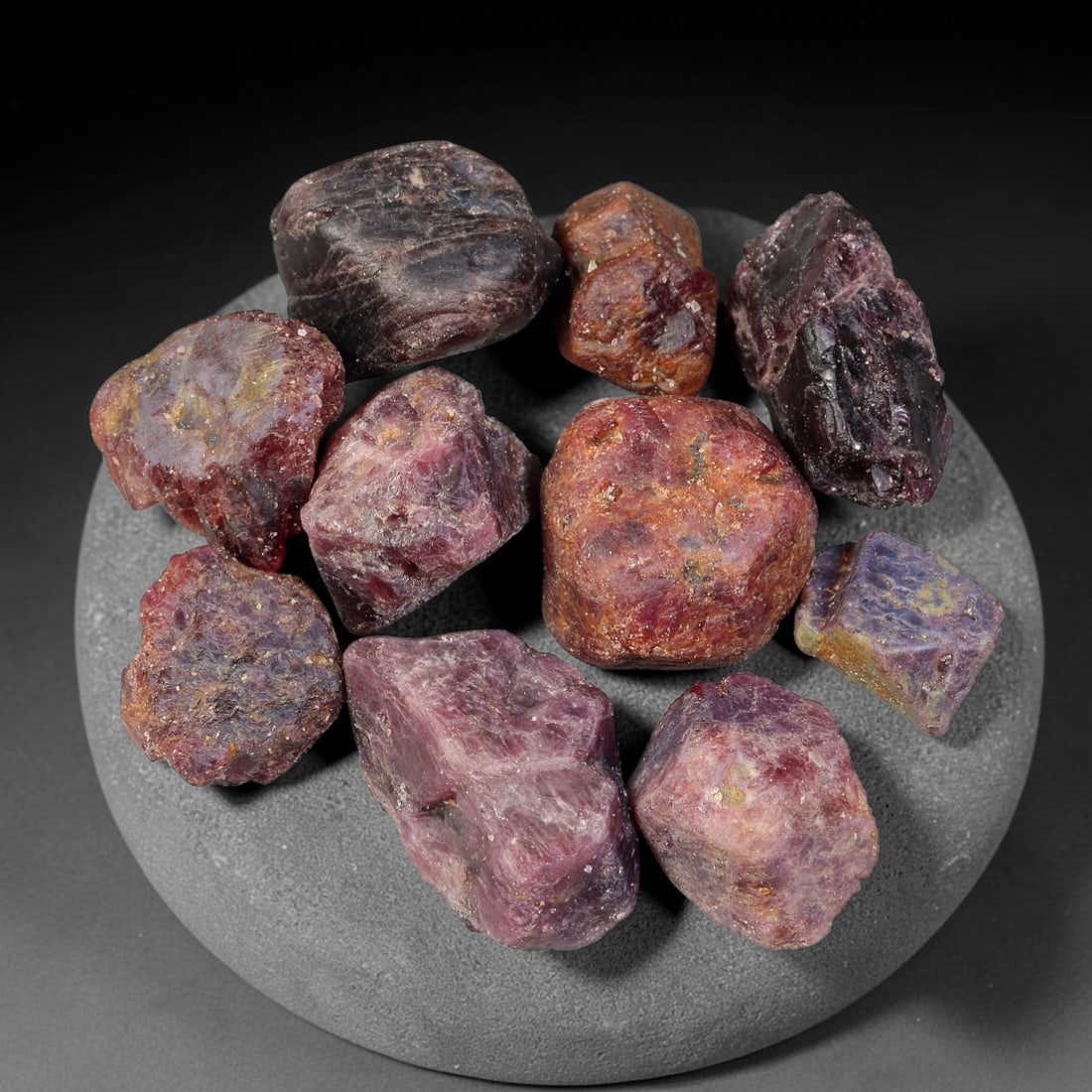 221.51ct Natural Spinel Rough Gemstone Parcel, Raw Spinel Crystals, 48TV (1 of 1)