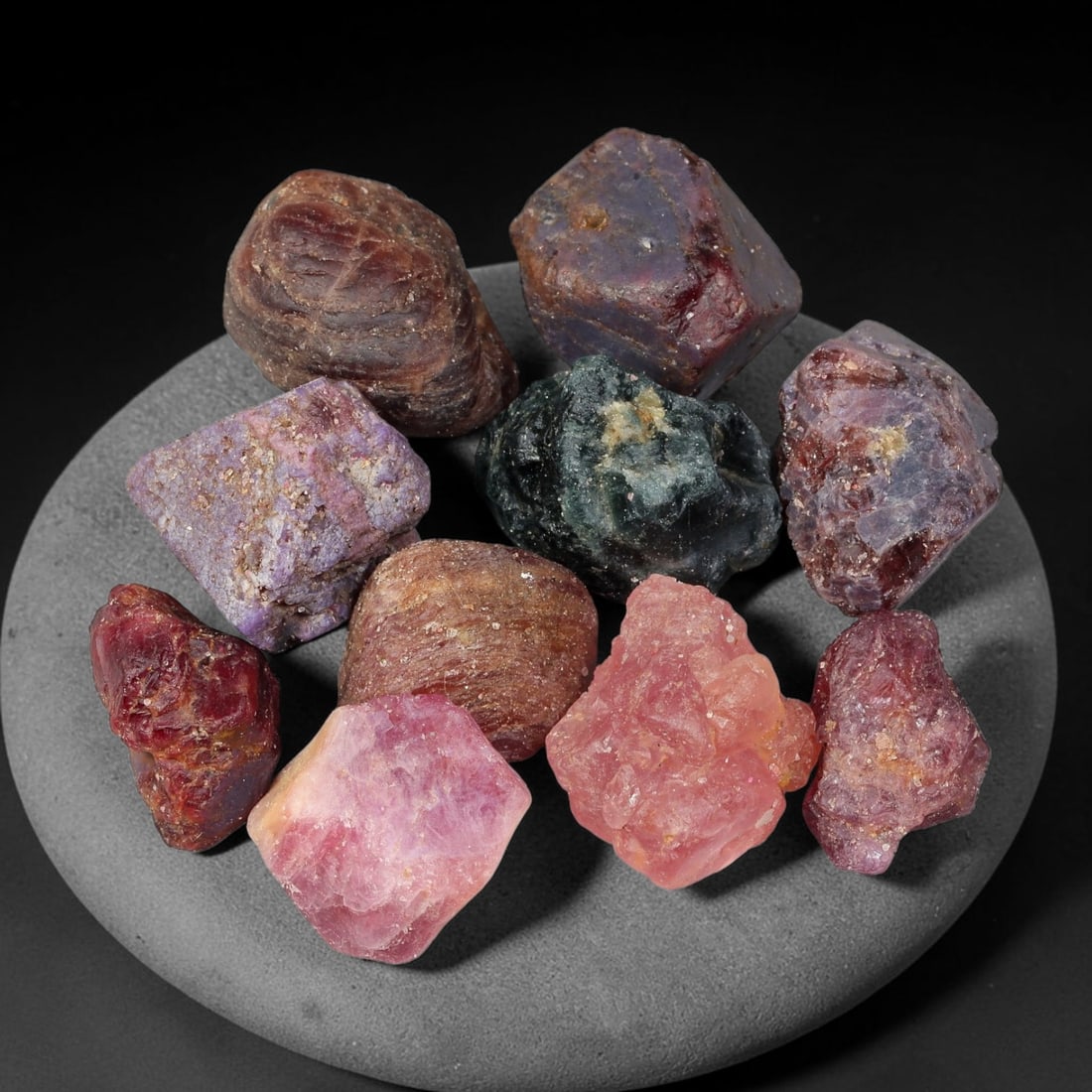 192.60ct Natural Spinel Rough Gemstone Parcel, Raw Spinel Crystals, 40TV (1 of 1)