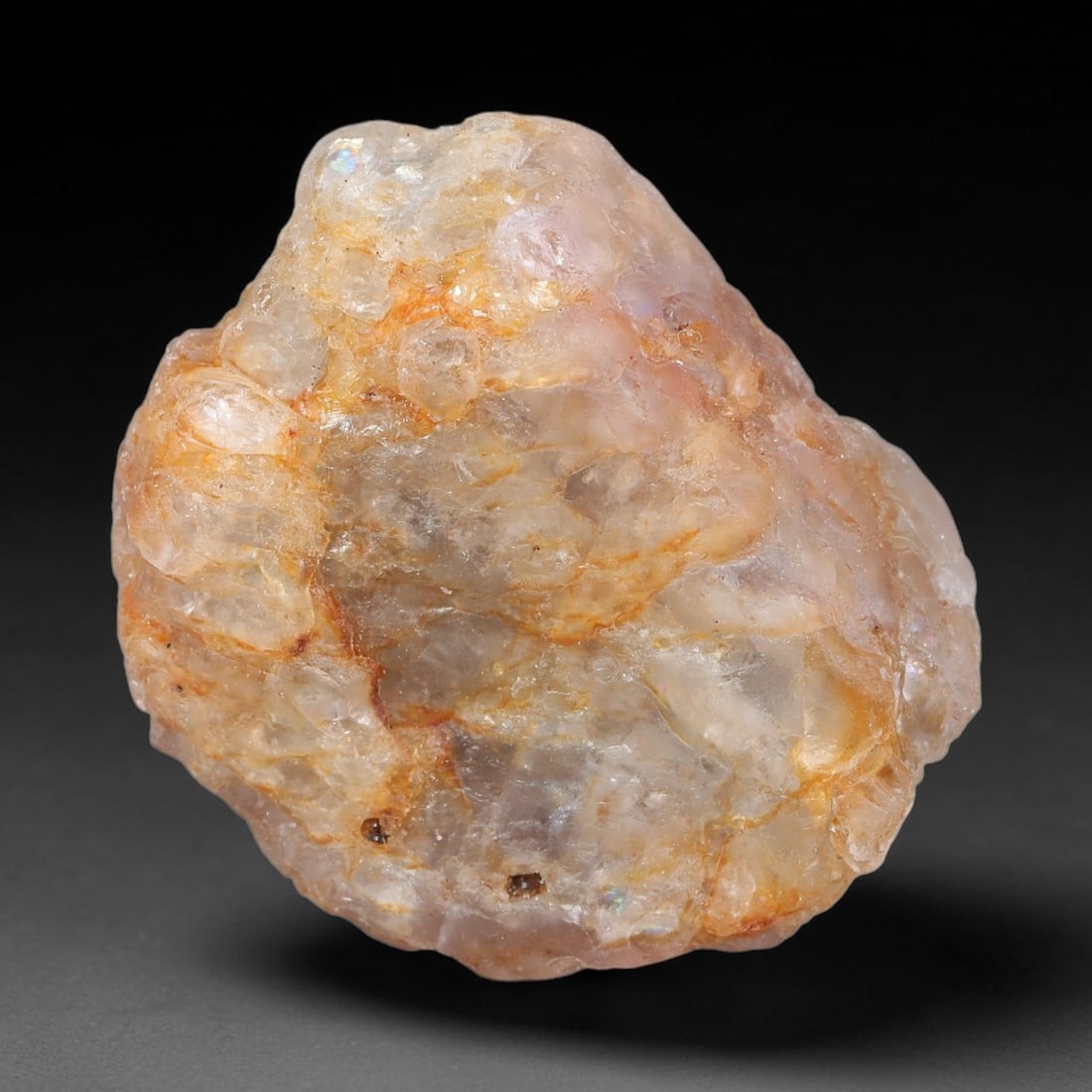 100.64ct Natural Pale Peach Spinel Rough Gemstone, Raw Spinel Crystal, 31TV (1 of 2)