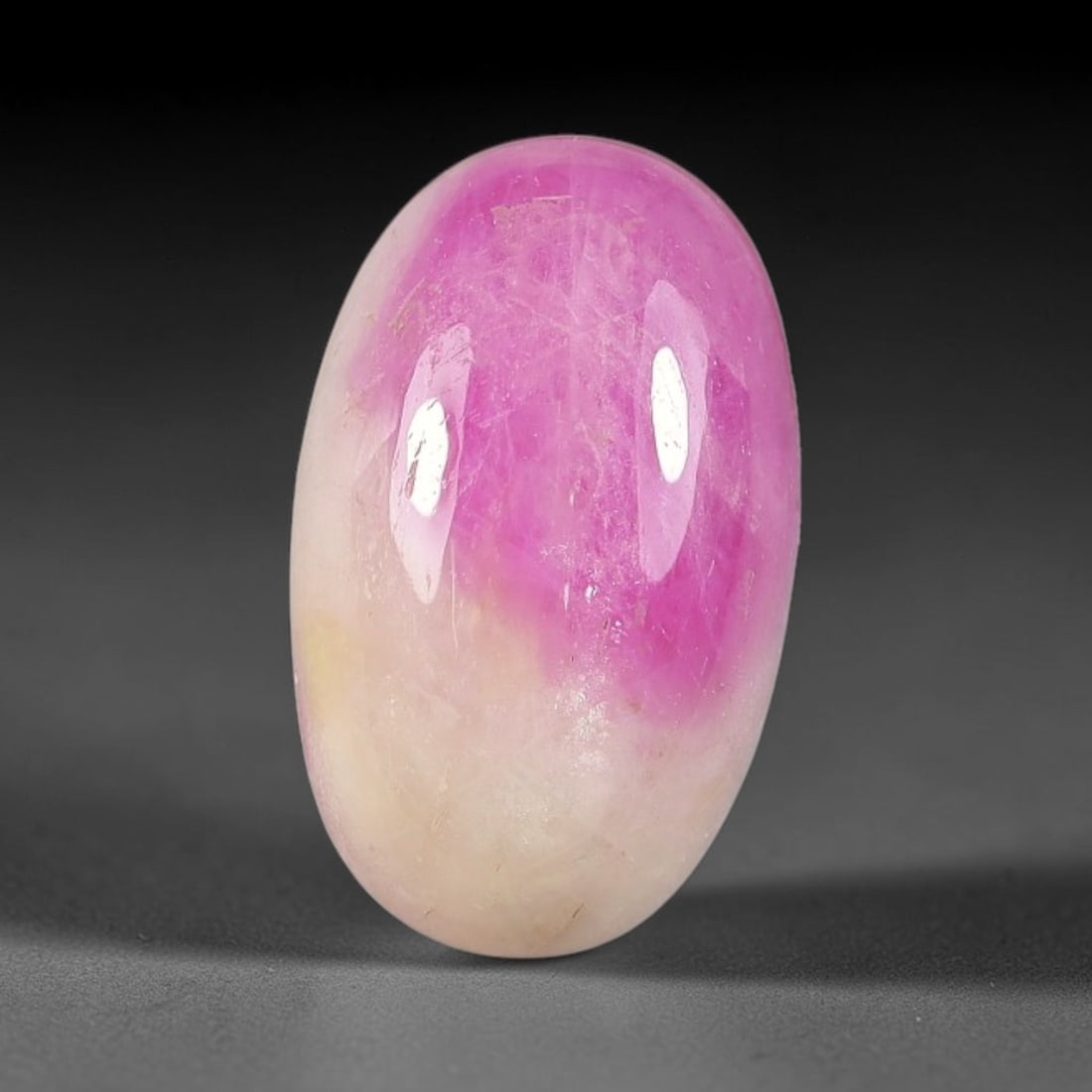 6.69Carats Natural Mozambique Ruby Cabochon Loose Gemstone, 79TH: This ruby originates from Mozambique natural mineral deposits and receives professional cabochon grinding and polishing treatment to form a smooth glossy exterior surface. Tiny mineral particles and n