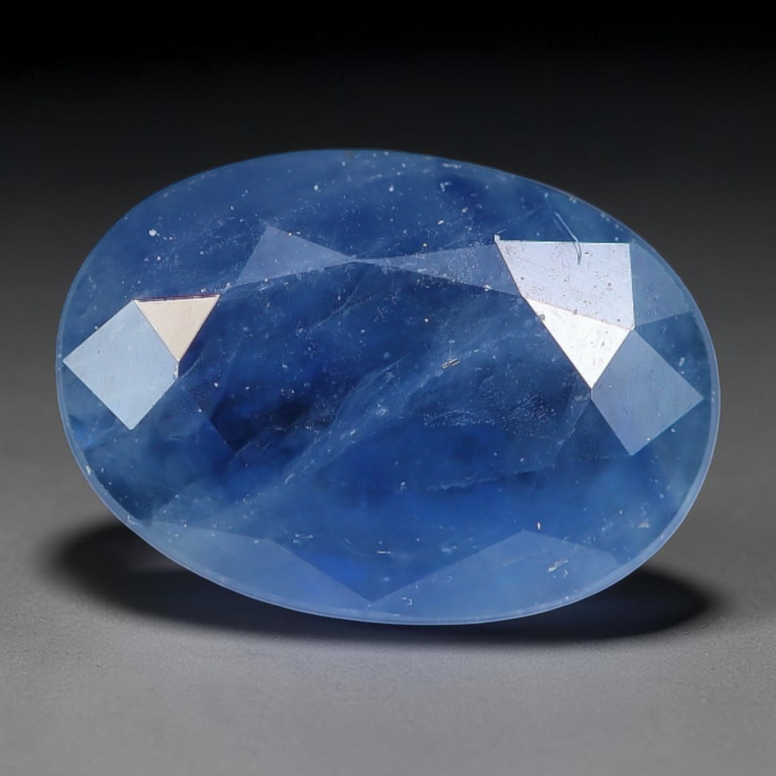 0.80ct Natural Blue Sapphire Oval Loose Gemstone, 40TY (1 of 1)