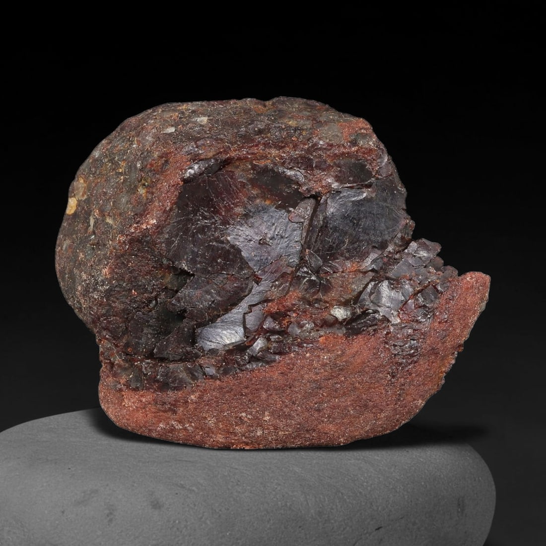 95g Natural Red Garnet Rough Gemstone, Raw Garnet Crystal, 66TV (1 of 1)