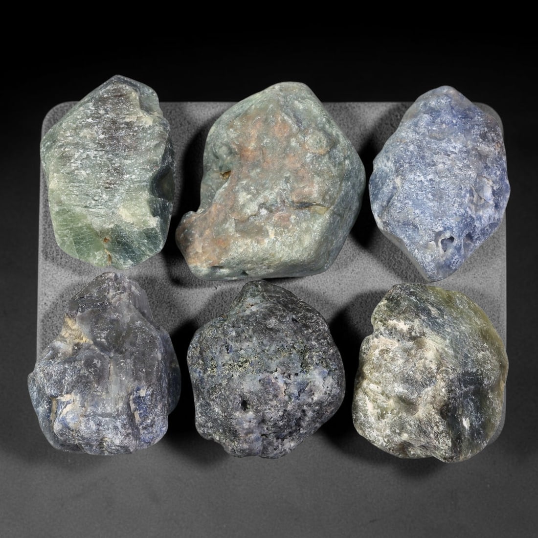 429.78ct Natural Sapphire Rough Specimen Loose Raw Gemstone, 14SB: Natural unpolished sapphire rough specimen dimensions 27.5x18.6x12.4mm. This raw sapphire displays natural blue-green crystalline features, natural surface textures and native mineral inclusions. Perf