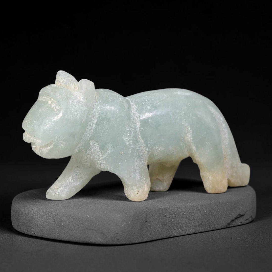 Natural Burmese Type A Jadeite Jade Hand Carved Pendant, 36TS: Artisan hand-carved untreated Burmese Type A jadeite jade pendant measuring 37.4x16.0 mm. Carefully sculpted with detailed relief craftsmanship and finished with a smooth glossy polish. Authentic Type