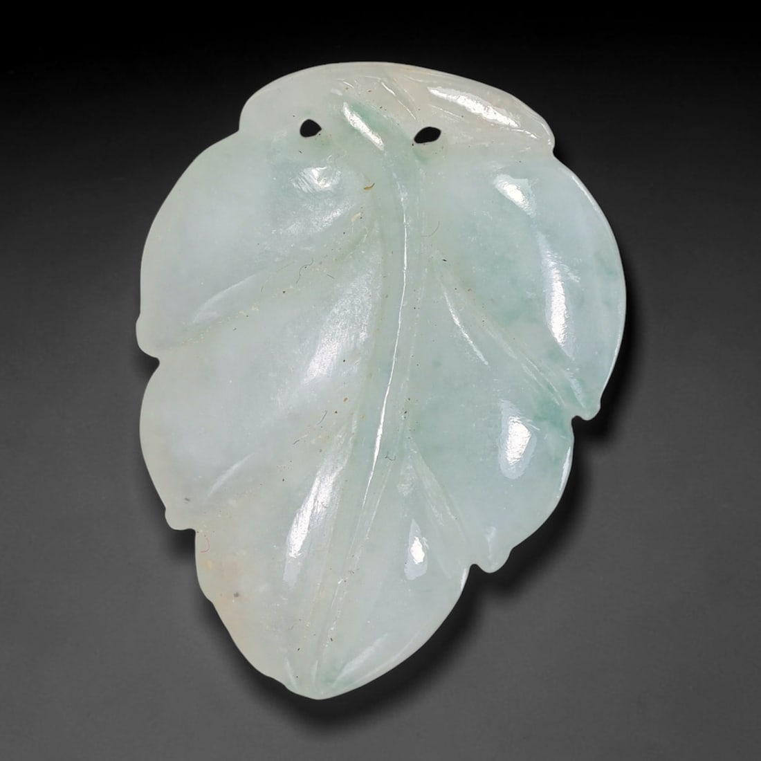 Natural Burmese Type A Jadeite Jade Hand Carved Pendant, 16TS: Artisan hand-carved untreated Burmese Type A jadeite jade pendant measuring 31.6x23.7 mm. Carefully sculpted with detailed relief craftsmanship and finished with a smooth glossy polish. Authentic Type