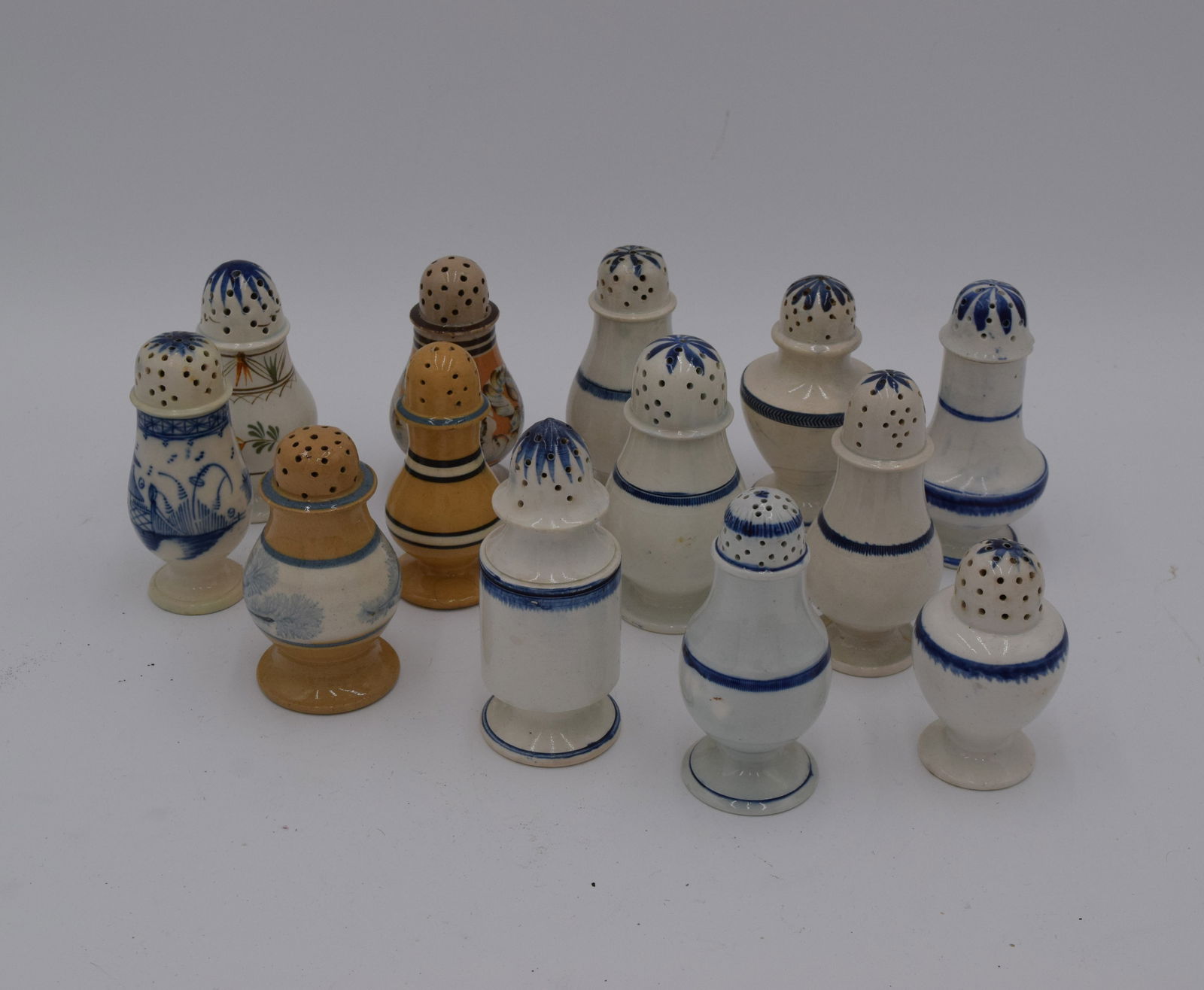 Various Ceramic Salt & Pepper Shakers (13 pc) (1 of 6)