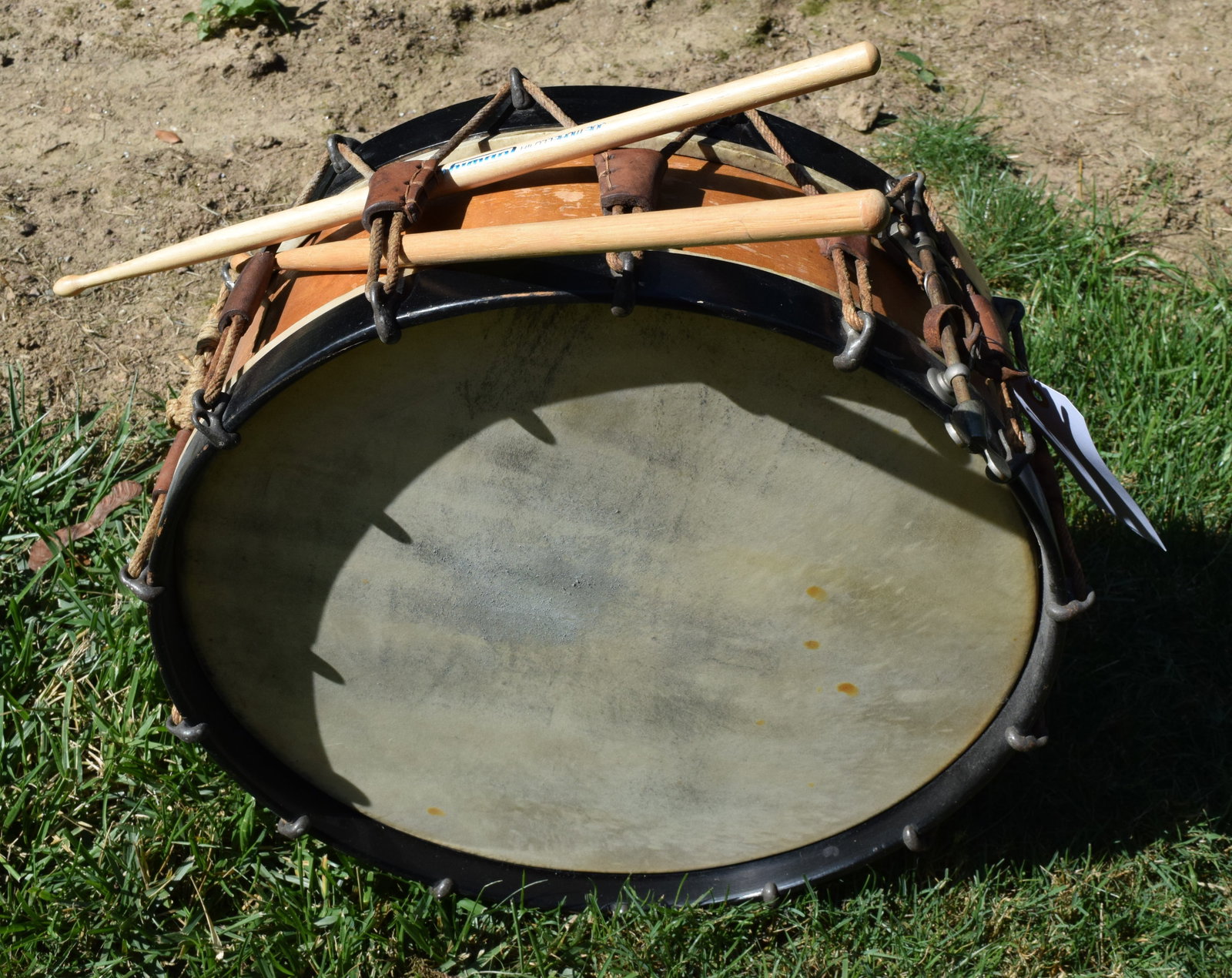 Vintage Early American Field Snare Drum (1 of 5)