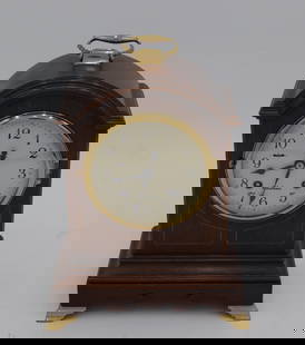Chelsea Colonial Williamsburg Wythe Clock: no key, working. This is an authentic reproduction of a late 18th Century English timepiece with time and strike movement.This clock was made by the Chelsea Clock Company, known for making some of the