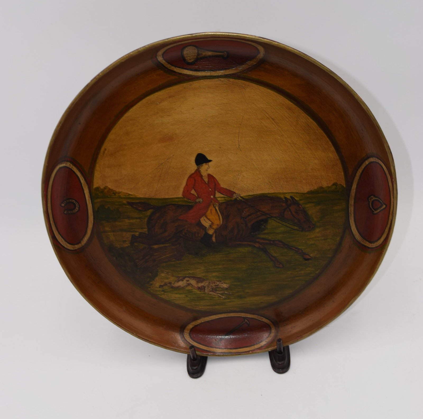 Antique Colonial Williamsburg Wood Serving Tray (1 of 9)