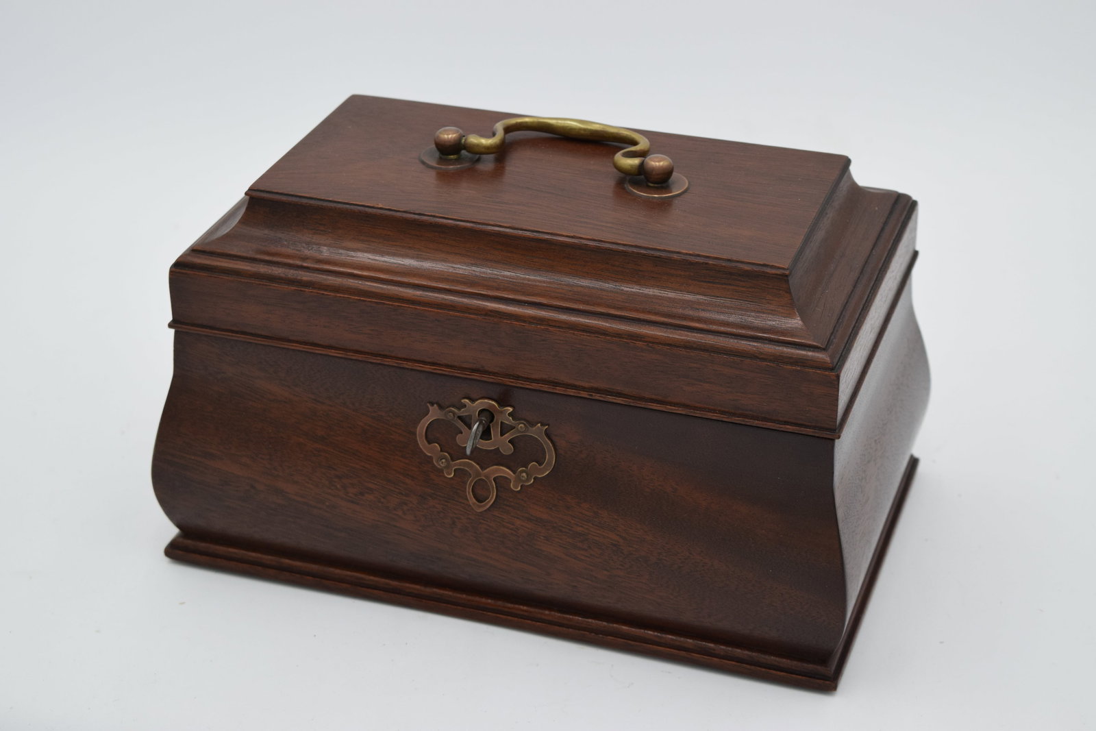 Rectangular Oblong Colonial Williamsburg Tea Caddy CW-102 (1 of 5)