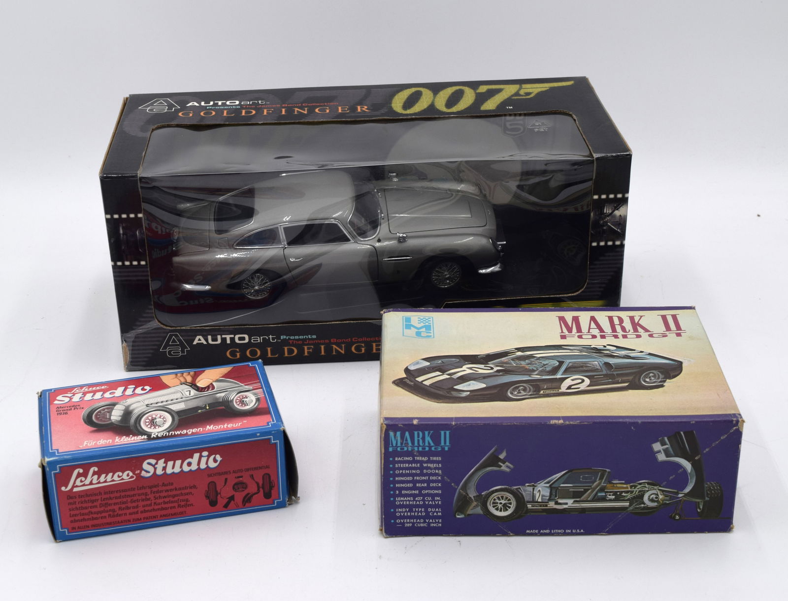 Set of 3 Car Collector Items 1/18th Diecast & Plastic Model (1 of 10)