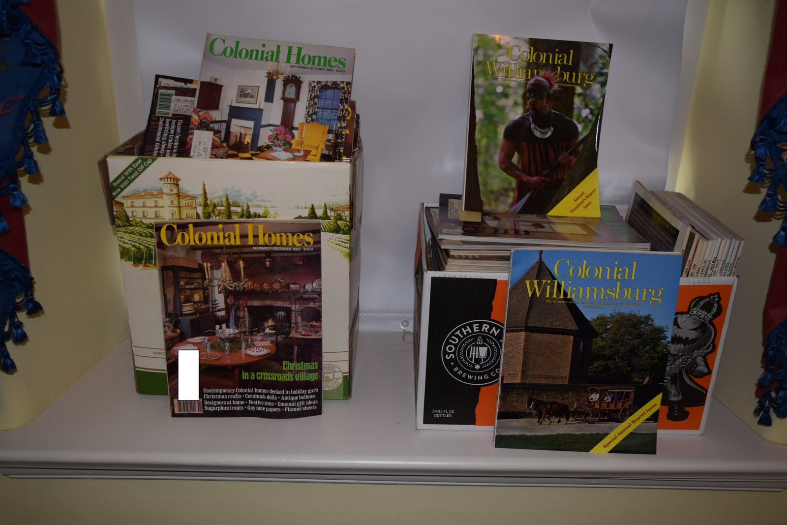 Collection of Colonial Williamsburg Journal & Colonial Homes Magazines (1 of 8)