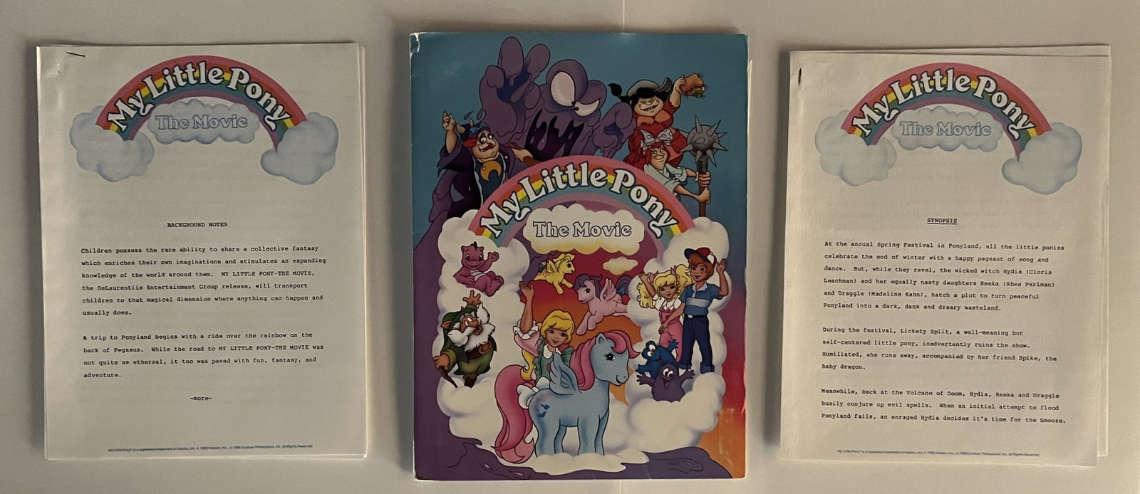 My Little Pony press kit. 9x12 inches: My Little Pony press kit. 9x12 inches