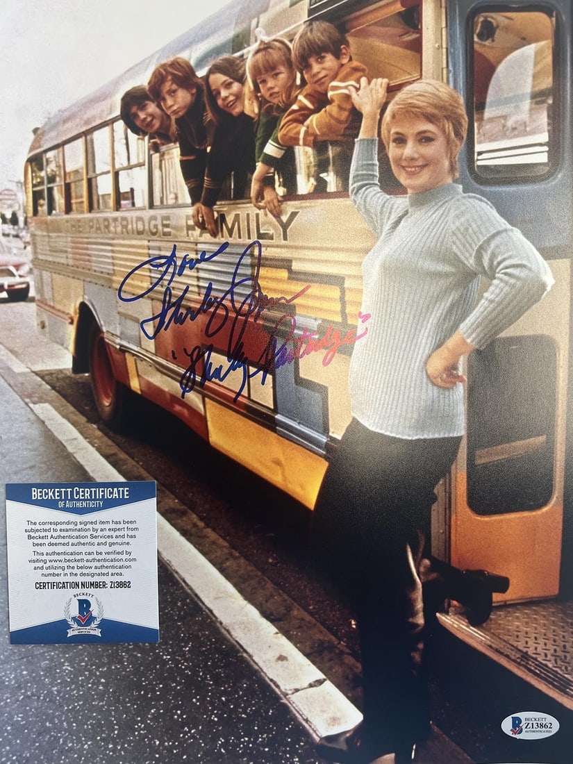 The Partridge Family Shirley Jones signed photo. Beckett authenticated (1 of 1)