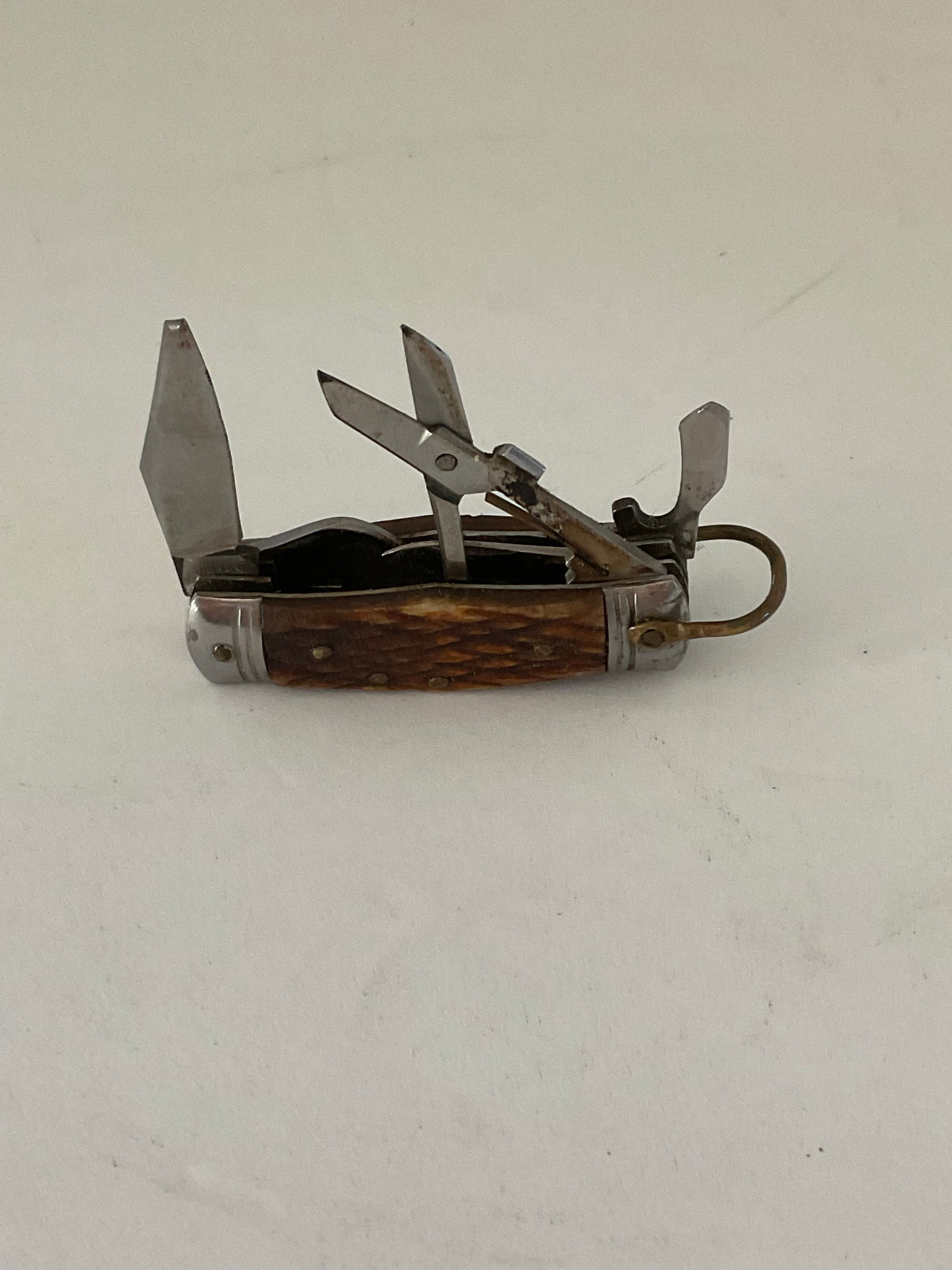Vintage Small Pocket Knife with Multiple Functions (1 of 5)