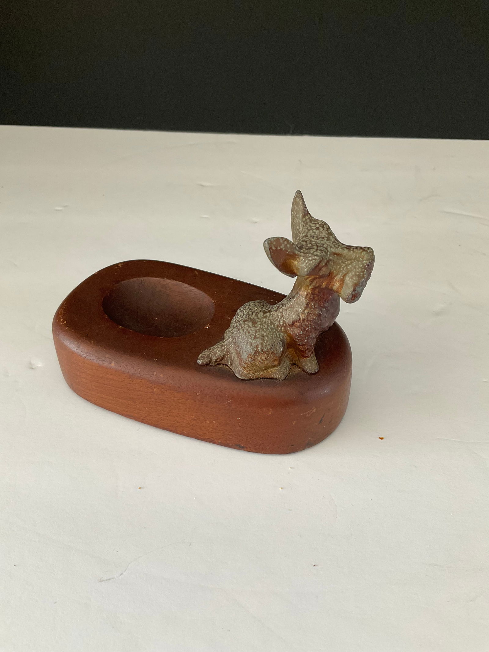 Vintage Wood Scottie Pipe Holder by McDonald (1 of 6)