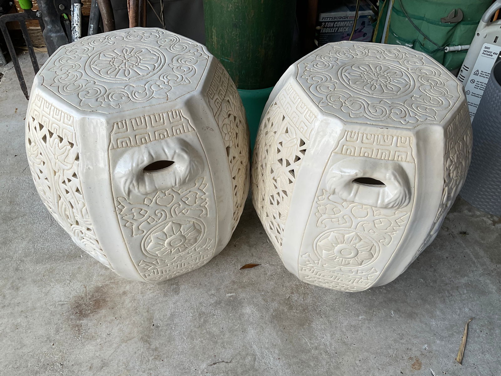 Vintage Asian Ceramic Garden Seats (1 of 4)