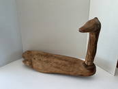 Primative 19th Century Canadian Goose Root Decoy