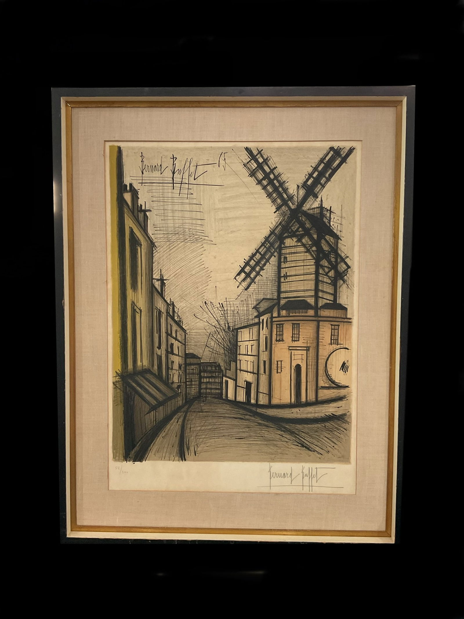 Bernard Buffet (French 1928 - 1999) Lithograph - Hand Signed (1 of 6)