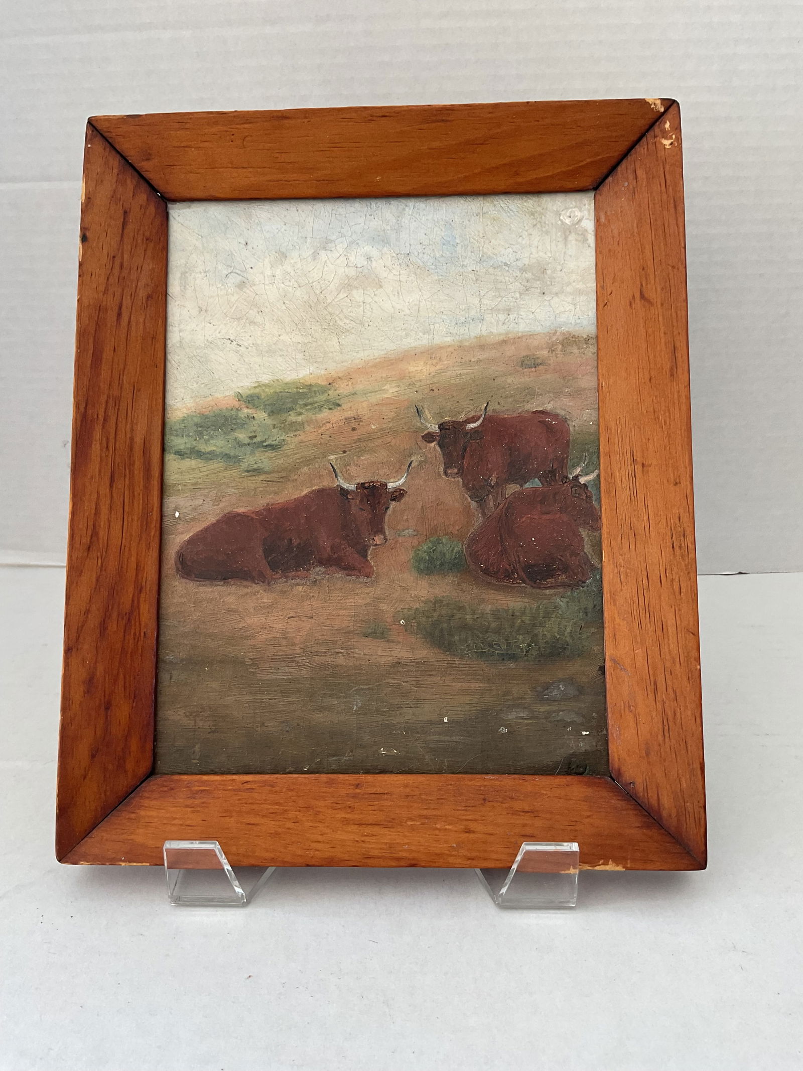 19th Century European Cattle Painting (1 of 6)