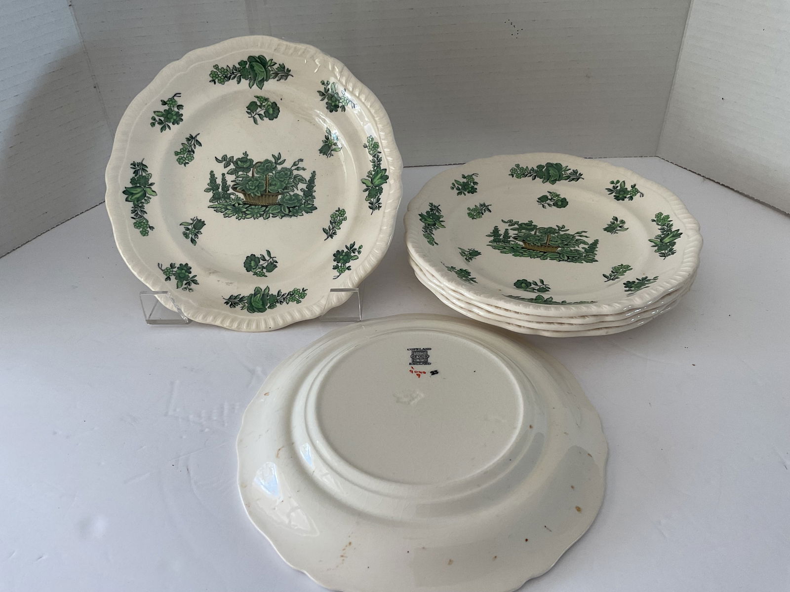 Set of Six Antique Copeland Spode 8" Plates (1 of 5)