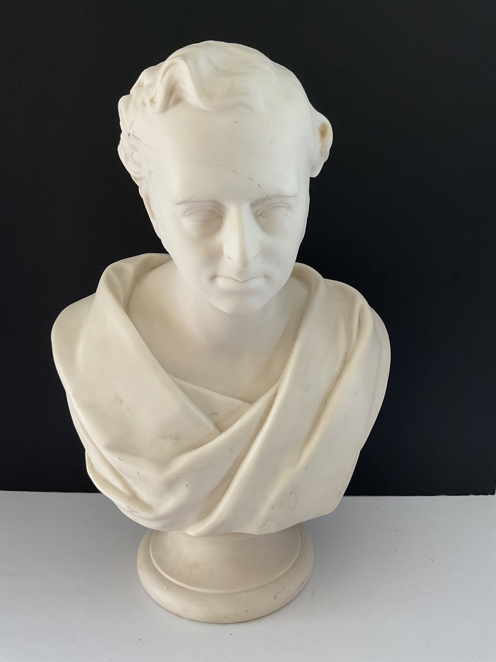 19th Century Parian Wedgwood Bust of Robert Stephenson, 1858 (1 of 9)