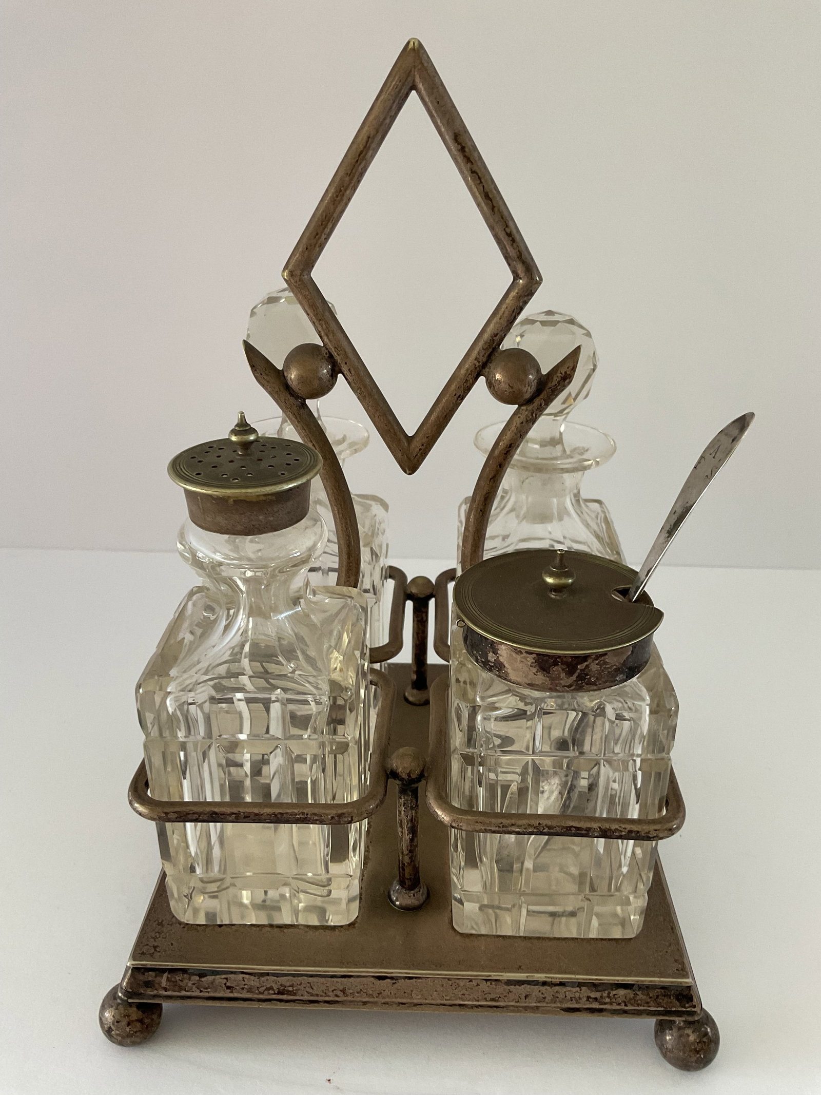Art Deco Cruet Set (1 of 8)